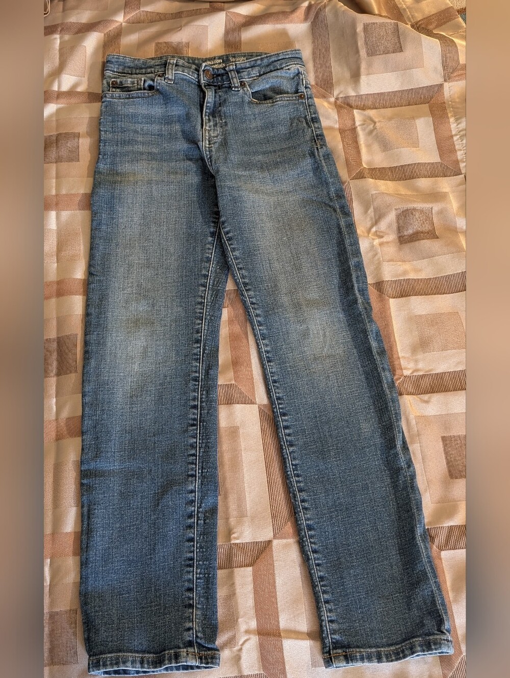 Amazon Essentials Blue Straight Jeans